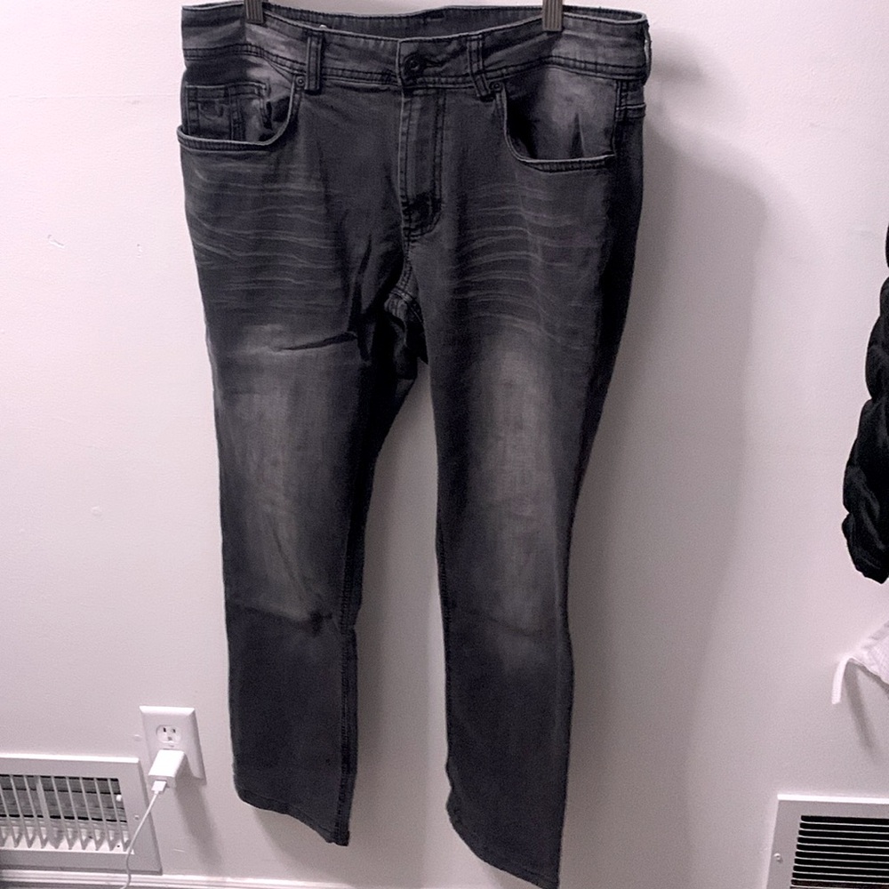 Grey jeans